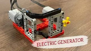 LEGO School Science Project - Electric Generator