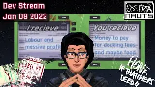 Ostranauts January dev stream! Graffiti! Gigs! Floatilla! & More