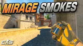 11 MUST KNOW Smokes For Mirage (2025) | CS2 Mirage Smokes Guide