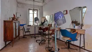 INCREDIBILE VILLA, CON NEGOZIO DI PARRUCCHIERA, ABBANDONATA E CONGELATA DA 50 ANNI!