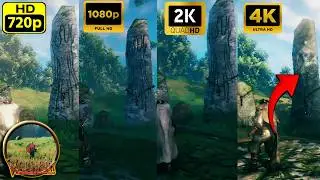 Valheim 720p vs 1080p vs 2K vs 4K Test | Which Looks Best?