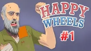 Играем в Happy Wheels #1