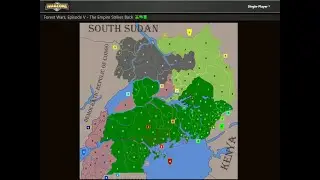 Warzone - Level #93 Forest Wars, Episode V, The Empire Strikes Back (in 10 turns - Gold Star) HD