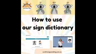 Sign Dictionary Run Through