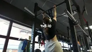 Gym With Mish (chest and back 2)