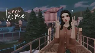 sims 4 vlog: moving into a new town 🏠♻️