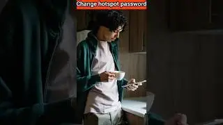 How to Change Mobile Hotspot Password in realme#shorts