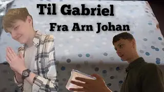 😂Jeg Pranker Gabriel på Bursdagen hans.😂