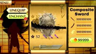 Shadow Fight 2 The Most Powerful Weapon - Evil Composite Sword