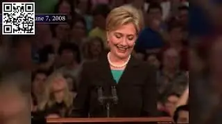 Can not break through the firmament - Hillary Clinton 18 million cracks in the glass ceiling.