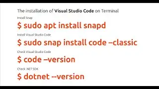 C# Code Park : 0001 How to install Visual Studio Code on Ubuntu 24.04 LTS