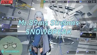Mobile Gamer Plays and Streams SnowBreak Containment Zone  / With Mic