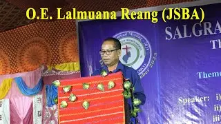 Speaker O.E. Lalmuana Reang (JSBA) || SBWS The 33rd Annual Meeting 2023