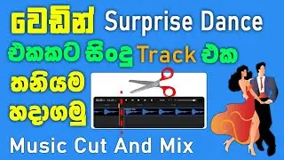 How to cut mp3 songs | How to cut mp3 songs for a wedding surprise dance | sinhala