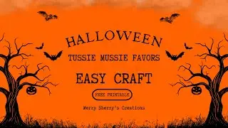 FREE PRINTABLE - Halloween EASY CRAFT - With Free Printables!