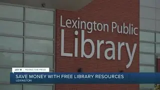 Save money with free library resources