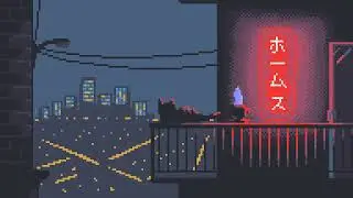 Balcony | 16-bit Pixel Art