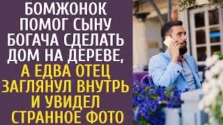 Бездомный мальчик построил дом на дереве для сына миллионера, и отец был шокирован, увидев необычн