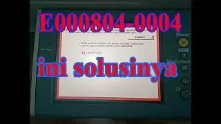 Cara Mengatasi Error 804 Pada Mesin Canon iR3245 Series