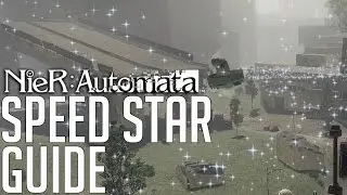 NieR: Automata HOW TO WIN ALL 3 SPEED STAR RECES (SIDEQUEST WALKTHROUGH)