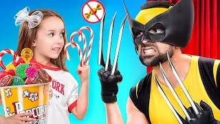 Como levar salgadinhos escondidos para o cinema! Deadpool vs Wolverine!