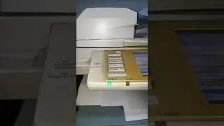 mencoba cetak 1 lembar di mesin fotocopy