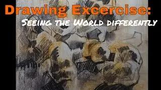 Drawing Exercise: Seeing the World Differently - Derwent XL Charcoal Demo