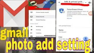 gmail photo add setting bangla