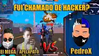 ENCONTREI O APELAPATO E EL MEGA EM BUSCA DO GLOBAL NO CS RANK - PEDROX FREE FIRE
