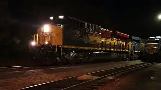 CSX 1851 leads M542-17 with CSX 5500 trailing 
