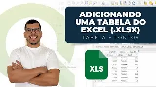 Como adicionar uma planilha do excel no QGIS