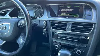 How to remove Audi A4 B8 2013 radio multimedia system display Audi multimedia