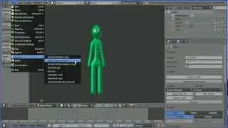 Blender Tutorial Linking a Motion Capture Armature to a Stick Man Skin