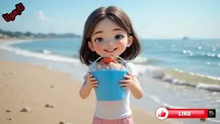 صديقتنا مريم تذهب الى الشاطئ