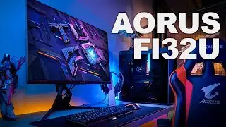 Best 4K 32-inch Gaming Monitor - Aorus FI32U Review