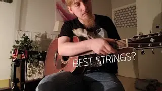 Elixir 80/20 polyweb acoustic strings -sound test-