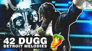 How to Make DETROIT Melodies for 42 DUGG | FL Studio 2022 Tutorial