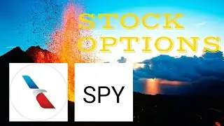 Stock Options Day Trading Daily Update | AAL SPY SPY