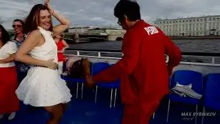 Salsa Viva boat trip party/Salsa&Bachata теплоход с Карлосом Торресом #spb #питер