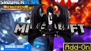 SHOUNEN DE FANTASY V3 [UPDATED] | MCPE 1.21+ | BEST ANIME RPG ADDON EVER 