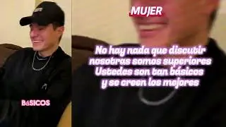 HOMBRE VS MUJER RAP (Feminista vs Machista) | SrMecossT