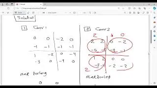 Neural Networks: Convolution & Maxpooling