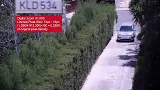Dahua DH-IPC-HF3500 - License Plate Recognition with Capture Test at 5 Megapixel