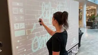 Air Graffiti Wall mieten by EPC