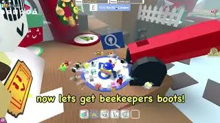 Getting Gummy Bee and Beekeeper’s Boots! - Bee Swarm Simulator