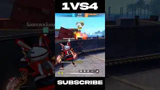 1 VS 4 🤡 CLUTCH WITH GRENADE + EVO THOMPSON GUN 🔫🤯🎯 || GRENADE KING 👑💖 #shorts #wljacky