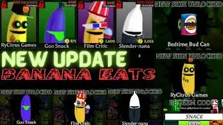 Banana Eats Roblox Krish3405 || Special Video :New Update @ Banana Eats With New Skin's & Beacon😉🥳