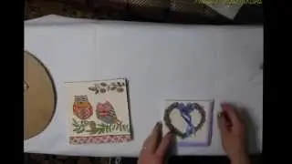 Плетение+из газет разновидность нанесения декупаж часть1
