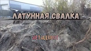 СВАЛКА РАДУЕТ ЦВЕТМЕТОМ! МЕТАЛЛОКОП НА СВАЛКЕ, НАШЕЛ МНОГО ЛАТУНИ!