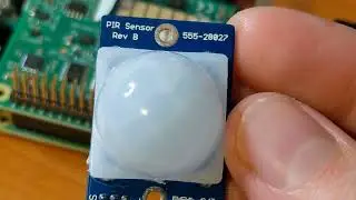 PIR Motion Sensor Raspberry Pi (in 1 minute)